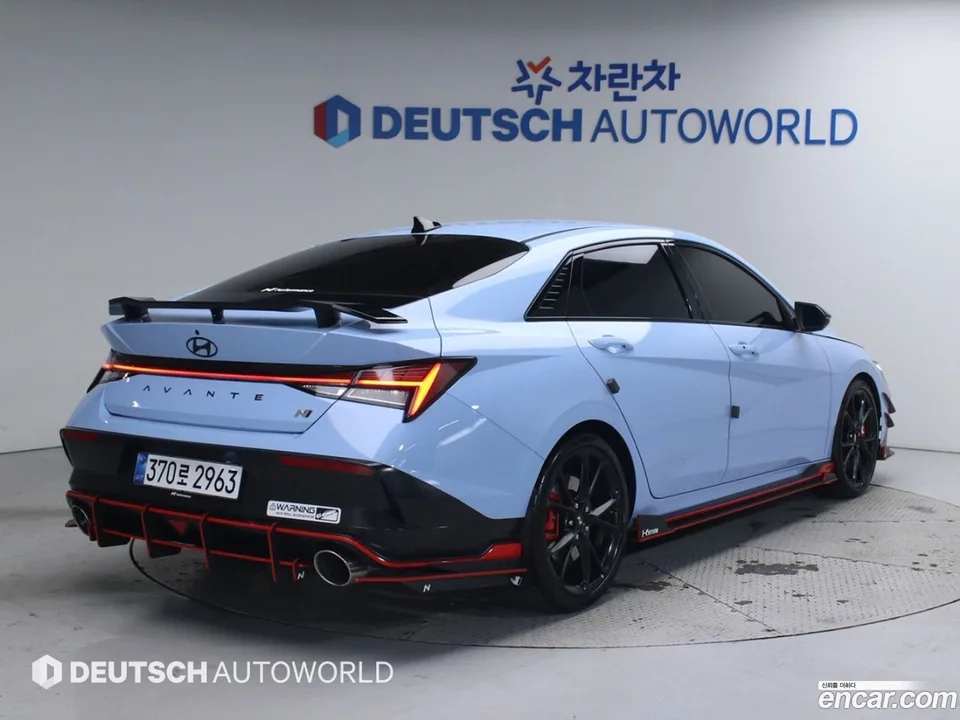 Hyundai Avante CN7 2.0 N 2025 — миниатюра 2