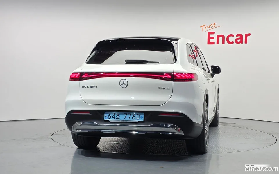 Mercedes-Benz EQS SUV EQS450 4MATIC 2023 — миниатюра 4