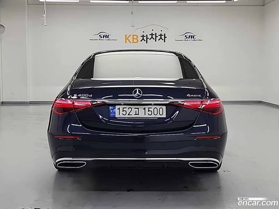 Mercedes-Benz S-Class S400 d 4MATIC 2022 — миниатюра 3