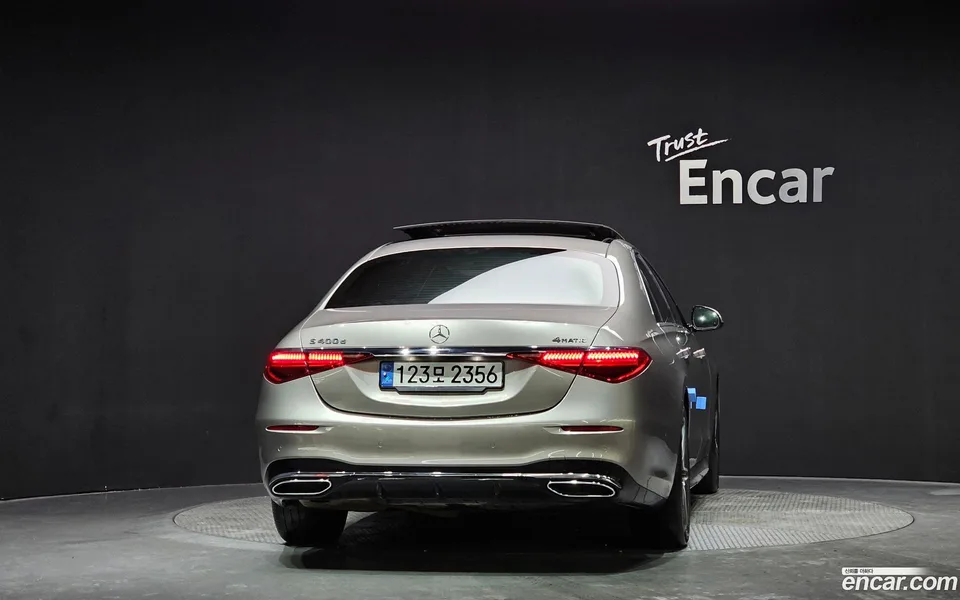 Mercedes-Benz S-Class S400 d 4MATIC 2022 — миниатюра 4