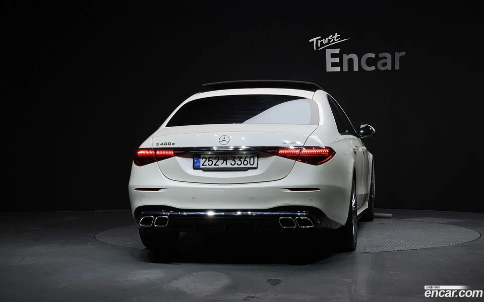 Mercedes-Benz S-Class S400 d 4MATIC 2022 — миниатюра 4