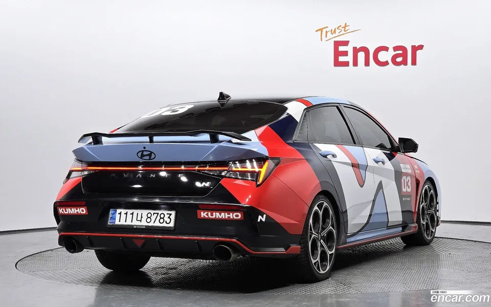 Hyundai Avante CN7 2.0 N 2023 — миниатюра 2
