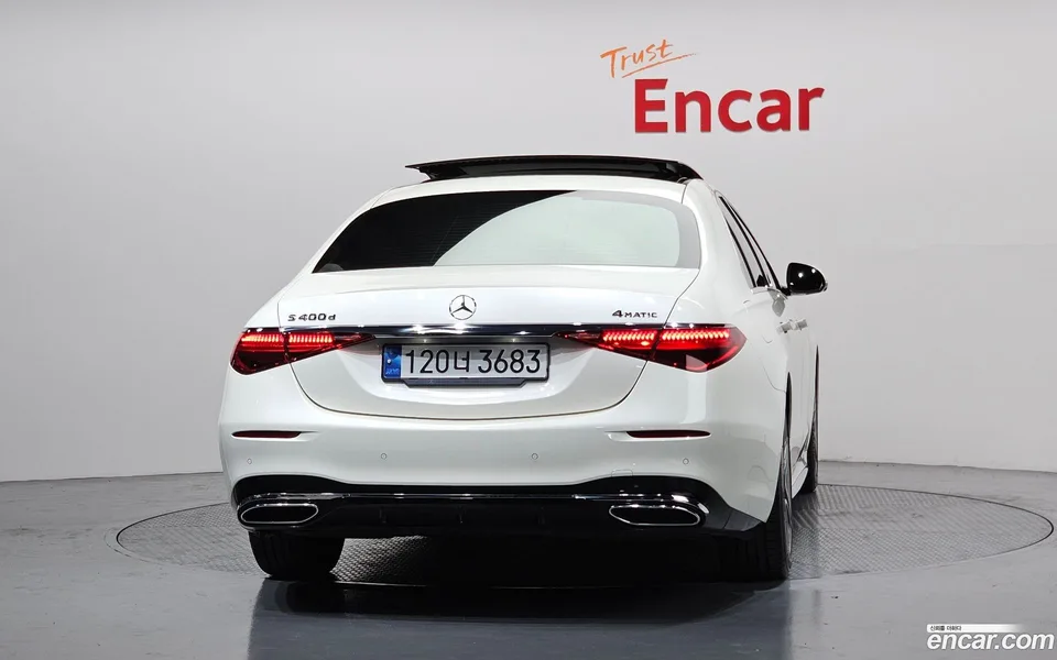 Mercedes-Benz S-Class S400 d 4MATIC 2022 — миниатюра 4