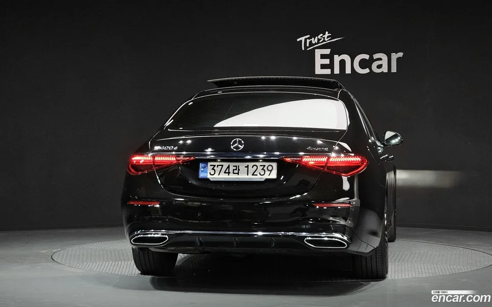 Mercedes-Benz S-Class S400 d 4MATIC 2022 — миниатюра 4
