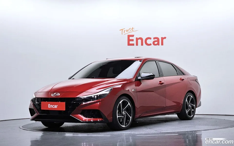 Hyundai Avante 1.6 N Line 2022 — фото 1, купить с доставкой в Москву