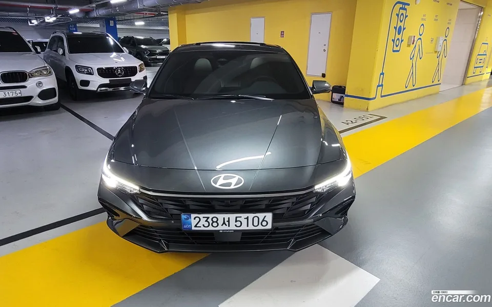 Hyundai Avante CN7 1.6 2025 — миниатюра 3