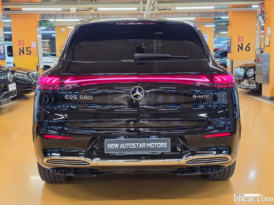 Mercedes-Benz EQS SUV EQS580 4MATIC 2024 — миниатюра 4