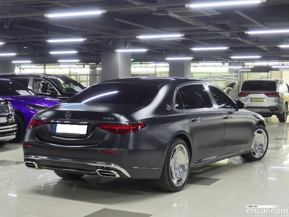 Mercedes-Benz S-Class S580 4MATIC 2022 — миниатюра 4