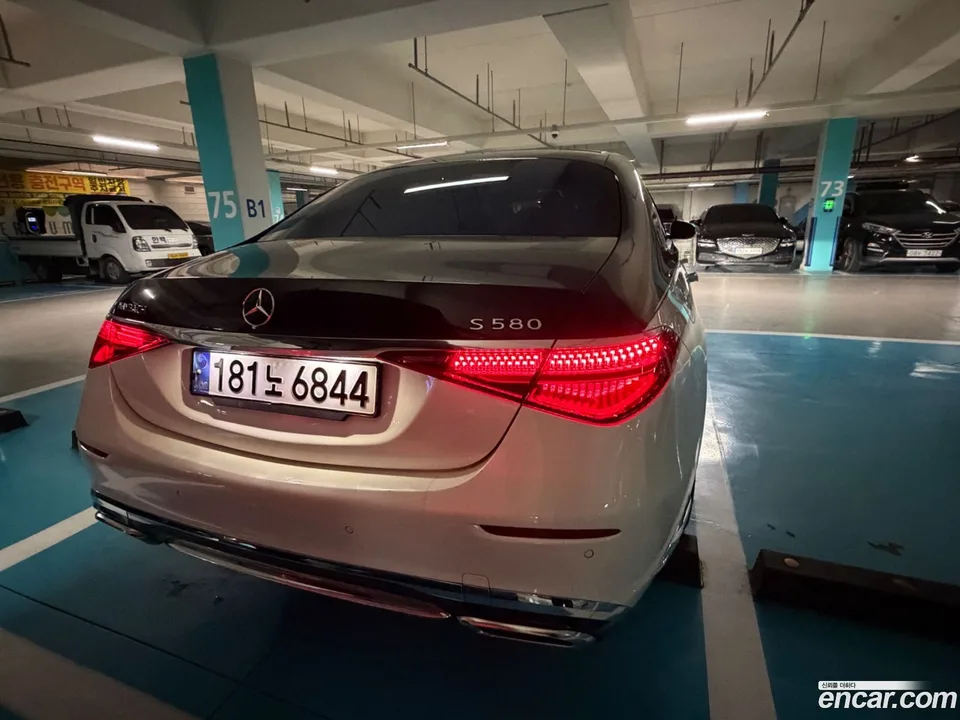 Mercedes-Benz S-Class S580 4MATIC 2022 — миниатюра 4
