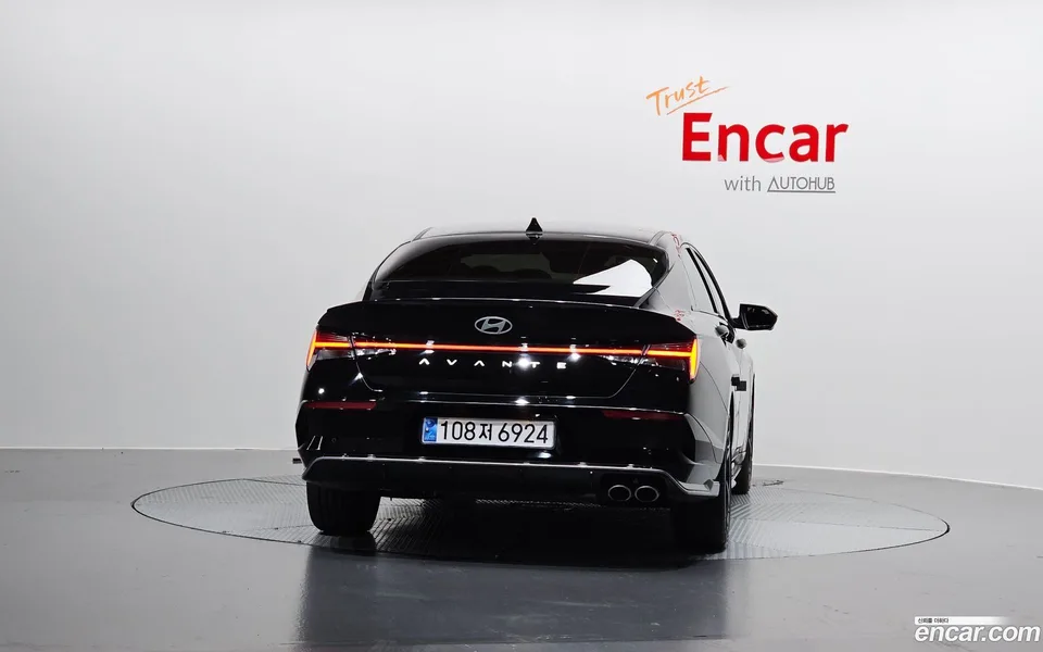 Hyundai Avante CN7 Hybrid N Line 2025 — миниатюра 4