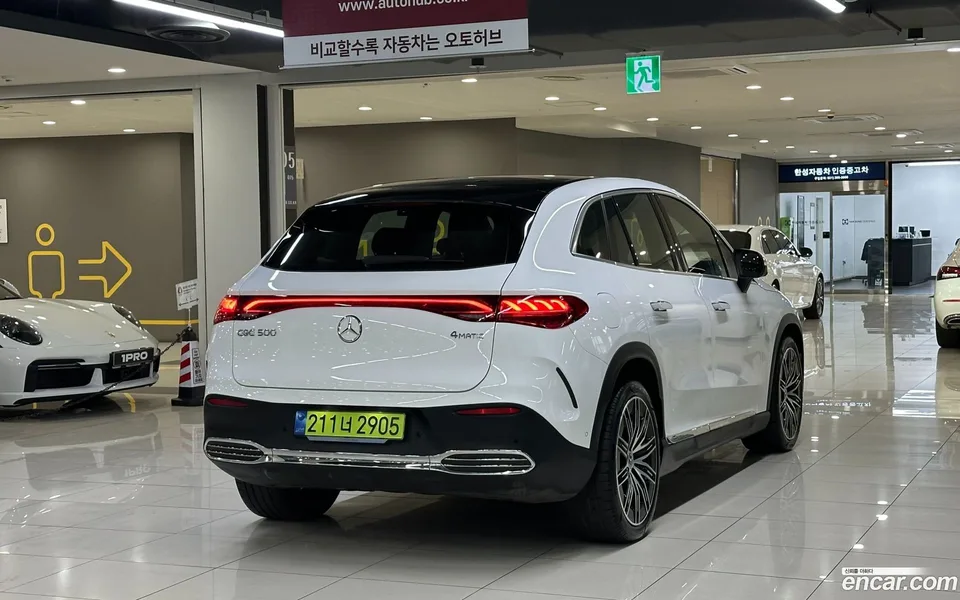 Mercedes-Benz EQE SUV EQE500 4MATIC 2025 — миниатюра 3
