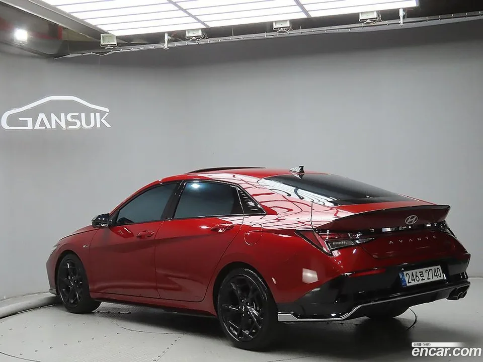 Hyundai Avante CN7 Hybrid N Line 2025 — миниатюра 3
