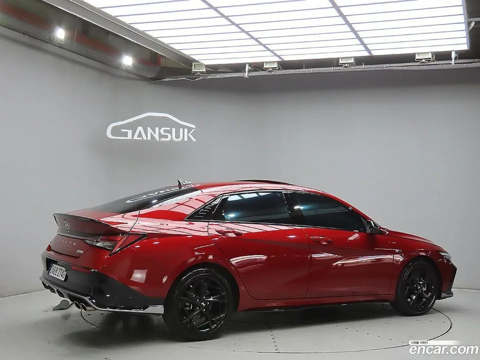 Hyundai Avante CN7 Hybrid N Line 2025 — миниатюра 4
