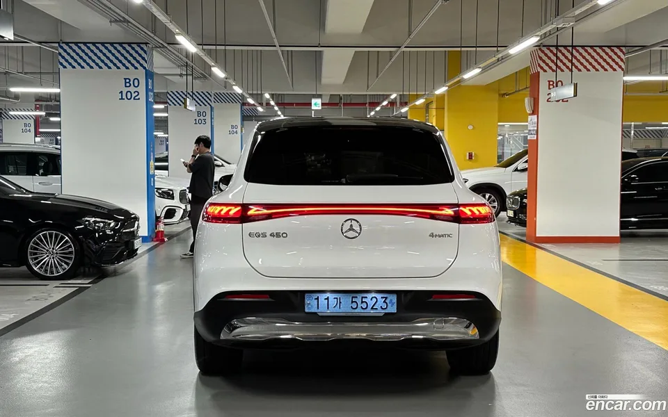 Mercedes-Benz EQS SUV EQS450 4MATIC 2023 — миниатюра 3