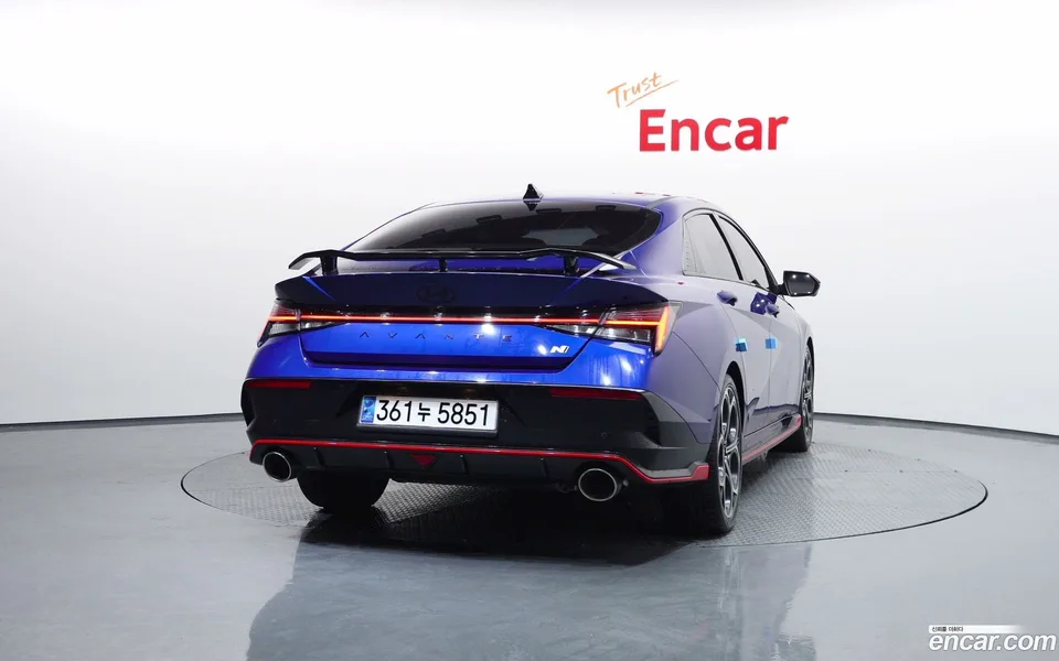 Hyundai Avante CN7 2.0 N 2024 — thumbnail 4