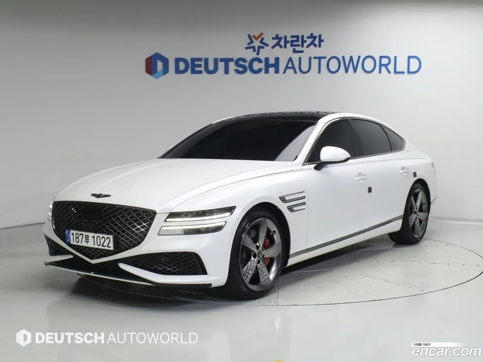 Genesis G80 3.5 AWD 2022 — photo 1, buy with delivery to Moscow