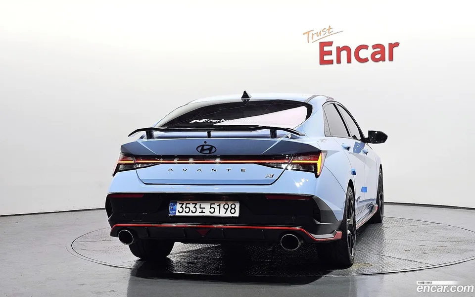 Hyundai Avante CN7 2.0 N 2025 — thumbnail 4