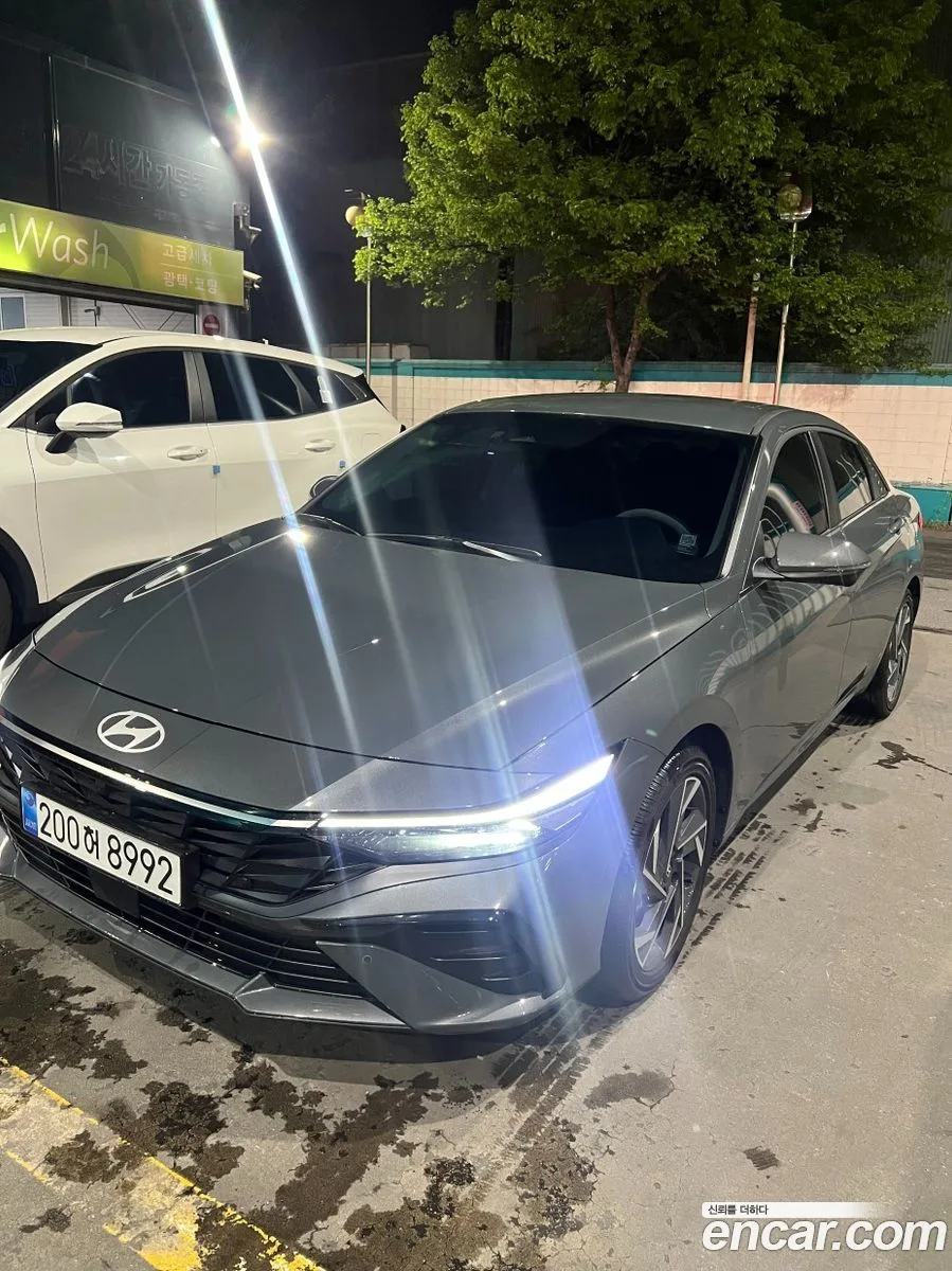 Hyundai Avante CN7 Hybrid 2025 — миниатюра 2