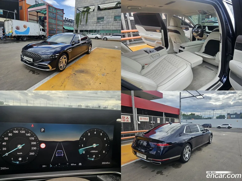 Genesis G90 3.5 e-S/C AWD LWB 2022 — фото 1, купить с доставкой в Москву