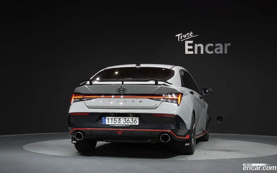 Hyundai Avante CN7 2.0 N 2023 — thumbnail 4
