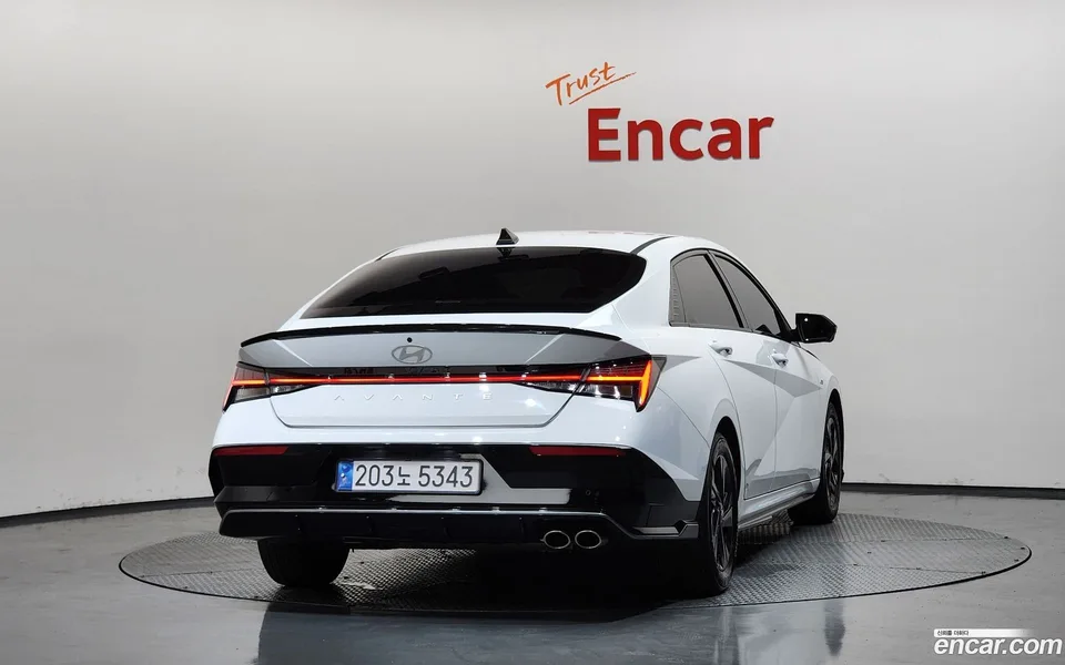 Hyundai Avante CN7 Hybrid N Line 2023 — thumbnail 4