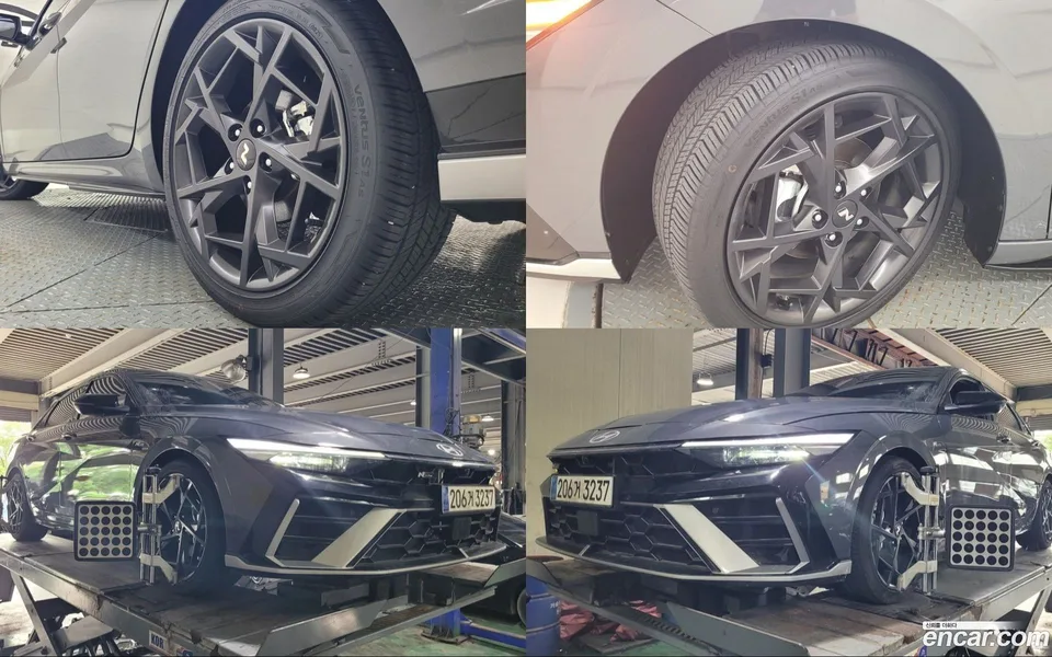 Hyundai Avante CN7 Hybrid N Line 2025 — миниатюра 2