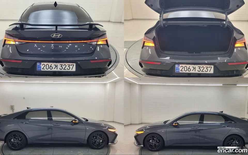 Hyundai Avante CN7 Hybrid N Line 2025 — миниатюра 3