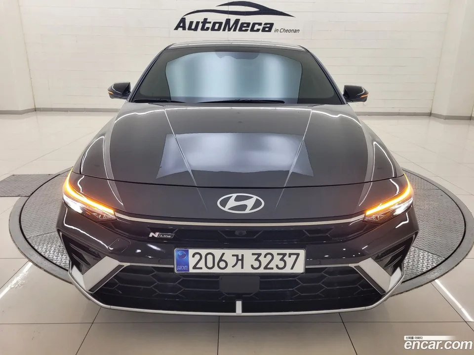 Hyundai Avante CN7 Hybrid N Line 2025 — миниатюра 4