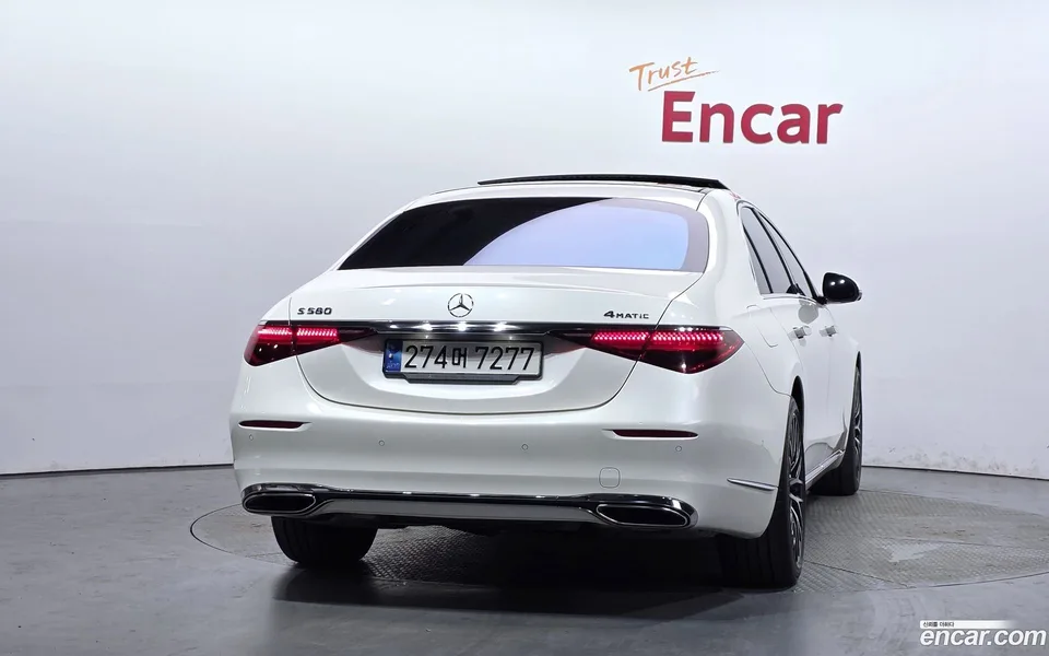 Mercedes-Benz S-Class S580L 4MATIC 2022 — thumbnail 4