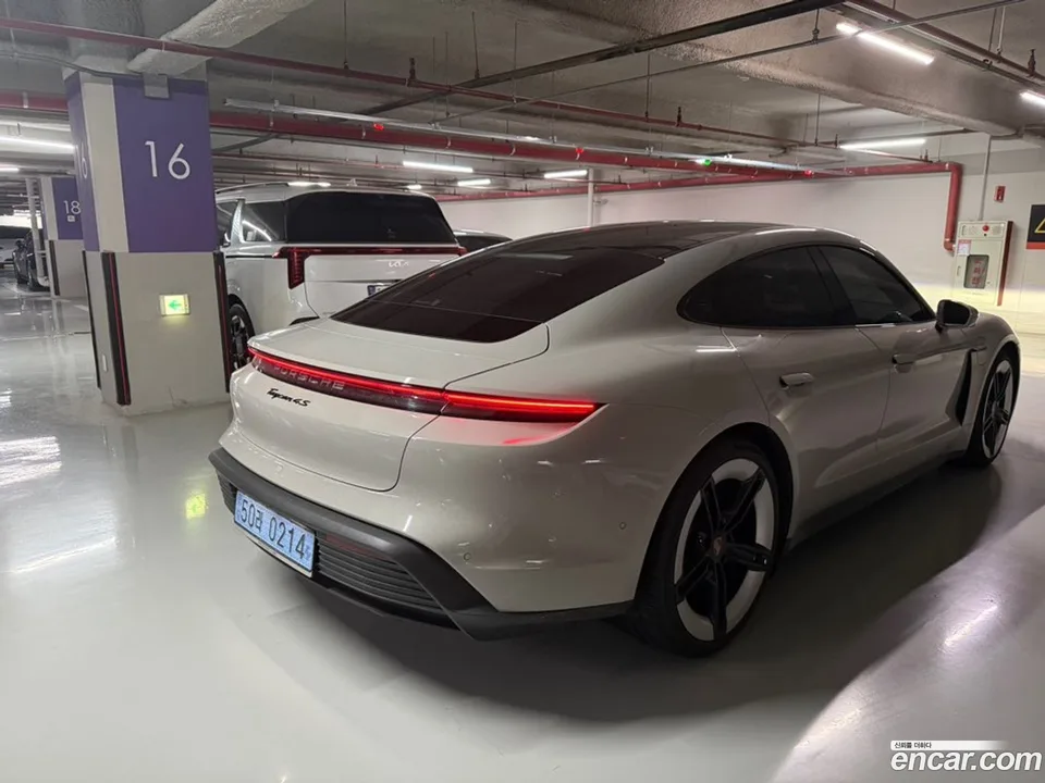 Porsche Taycan 4S 2025 — миниатюра 4