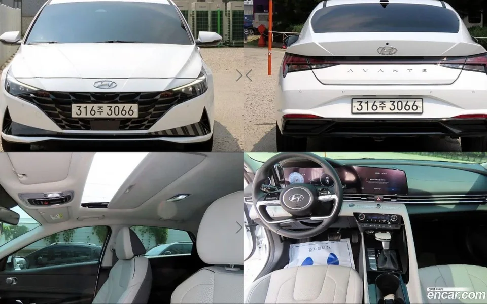 Hyundai Avante 1.6 2022 — photo 1, buy with delivery to Moscow