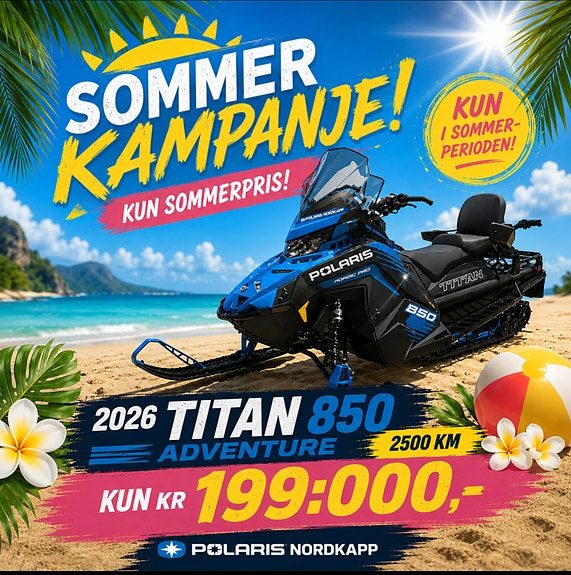 Polaris Titan Nordic Pro 155 -Nyhet ! 2026