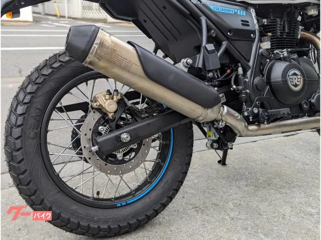 ROYAL ENFIELD 411 GRAPHITE BLUE 2023 — миниатюра 2