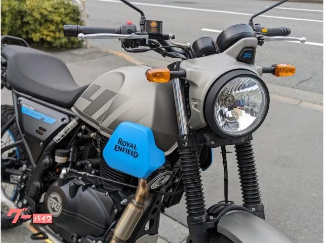 ROYAL ENFIELD 411 GRAPHITE BLUE 2023 — миниатюра 3