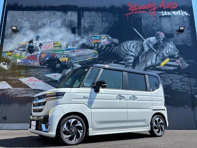 Suzuki SPACIA CUSTOM HYBRID XS TURBO 2025 — фото 1, купить с доставкой в Москву