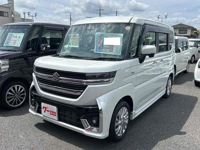 Suzuki SPACIA CUSTOM HYBRID GS 2024 — фото 1, купить с доставкой в Москву