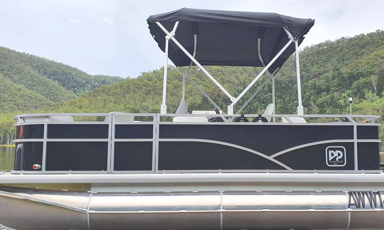 PLATINUM PONTOON BOATS 16ft Superior Pontoon Boat (No Trailer & No Motor) 2023